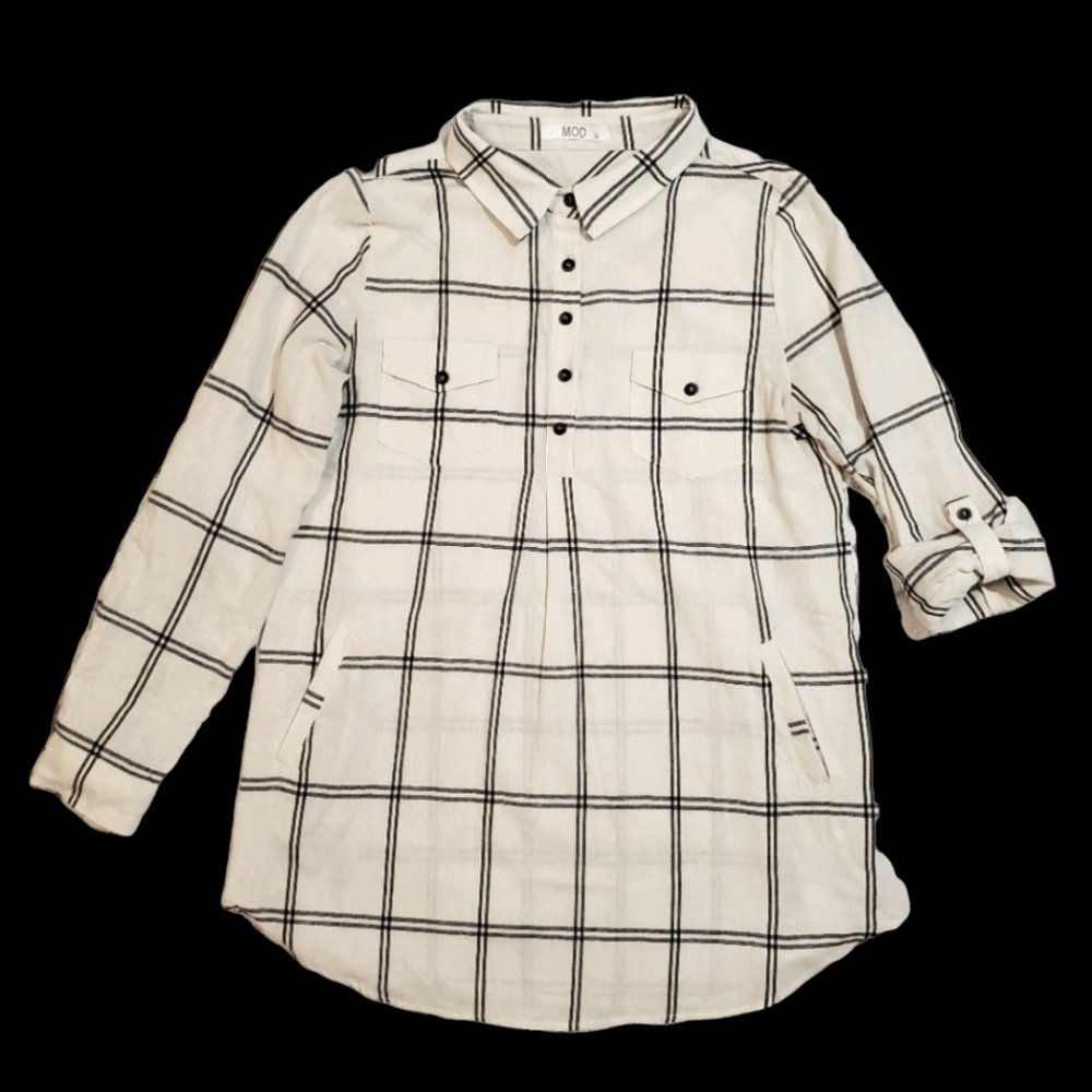 MOD Plaid Tunic